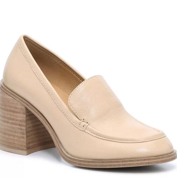Crown Vintage Caitlun Pump - Nude - Block Heel - Picture 1 of 4